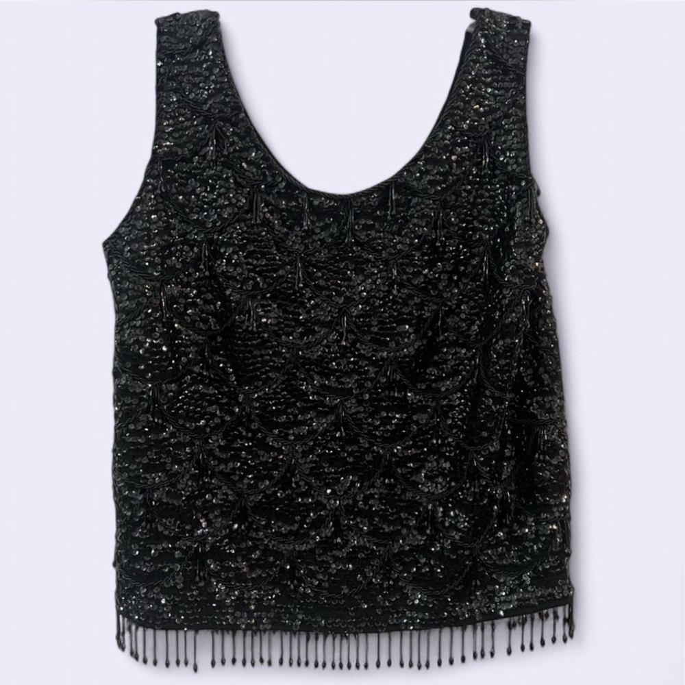 sequin top